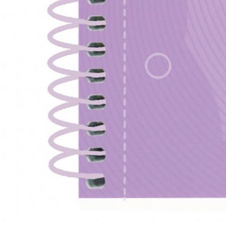 Oxford Cuaderno con Espiral Europeanbook 1 A4+ 80 Hojas Malva Pastel